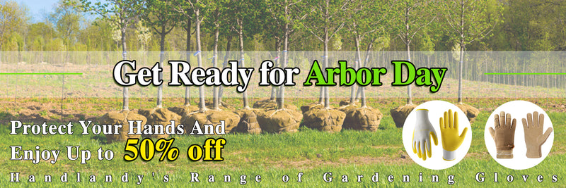 Celebrate Arbor Day with Handlandy's Gardening Gloves