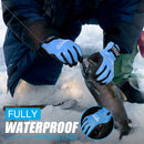 HANDLANDY 12 Pairs Bulk Waterproof Work Gloves for Cold Weather, Insulated Winter Freezer Work Gloves for Men Women 11175