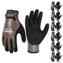 HANDLANDY Waterproof Work Gloves for Cold Weather, Insulated Winter Freezer Work Gloves with Grip for Men Women 11175