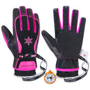 HANDLANDY Winter Work Gloves for Men Women, 3M Thinsulate Insulated, Waterproof Thermal Touchscreen Warm Grip Gloves for Cold Weather, Skiing, Snowboarding, Hiking 8040