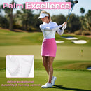 Womens Fingerless Golf Gloves Left Hand,Ladies Half Finger Golf Gloves Breathable Yoga Mesh for Fashion-Conscious Golfers L843