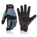 Handlandy Men Work Gloves Reflective Anti Vibration Breathable 5805