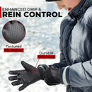 HANDALNDY Horse Riding Gloves, Equestrian Gloves Kids for Girls Boys, Horseback Riding Gloves with Fleece Lined for Riding, Biking, Cycling KS825