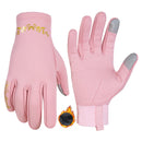 HANDLANDY Winter Running Gloves for Women & Men, Windproof Water-Resistant Thermal Touchscreen Liner Gloves for Cycling, Hiking, Driving, Freezer Work 8035