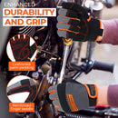 Handlandy Men Women Mechanic Working Gloves Spandex Touch Screen 6035