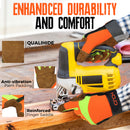 Handlandy Men Work Gloves Reflective Anti Vibration Breathable 5805