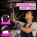 Handlandy Women Work Mechanic Gloves Stretchable Comfortable 6035P
