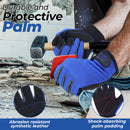 HANDLANDY Mens Work Gloves Touch screen Flexible Breathable 5972