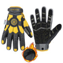 HLDD HANDLANDY Gloves For Protection Against Accidents, Insulated Winter Work Gloves for Men, 3m Thinsulate Thermal Impact Gloves with Touchscreen for Cold Weather 6102/6103/6105