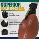 HANDLANDY Football Gloves, Sticky Receiver Gloves,Super Grip Football Glove Best Gift for Men,Women,Boys,Girls S805BG