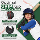 HANDLANDY Baseball Batting Gloves for Adult Youth, Grip Breathable Softball Batting Gloves Fit Men Kids Boys Girls 836