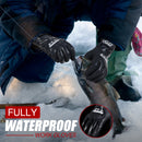 HANDLANDY 12 Pairs Bulk Waterproof Work Gloves for Cold Weather, Insulated Winter Freezer Work Gloves for Men Women 11175
