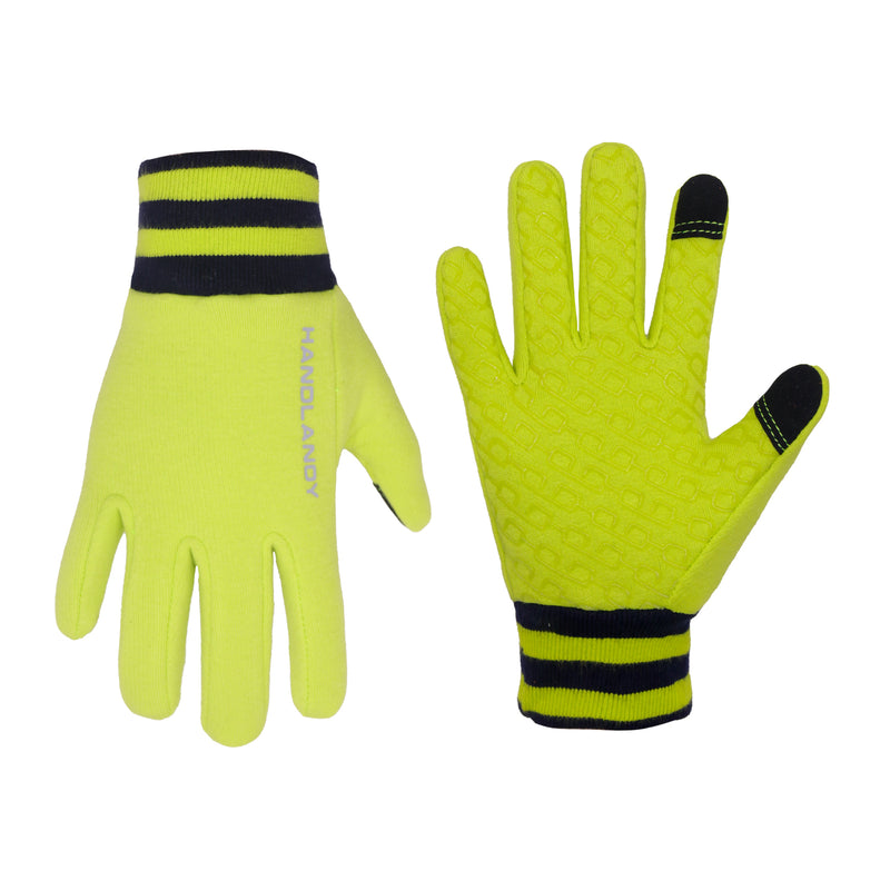 Handalndy Kids Winter Gloves Running Outdoors Sports Cotton Fleece 232