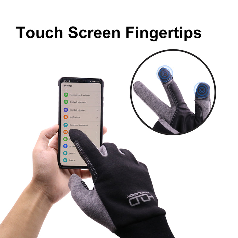 Handlandy Warm Winter Gloves Lightweight Touch Screen 234G