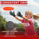 HANDLANDY Ultimate Frisbee Gloves – Flying Disc Golf Gloves for Adults and Youth with Consistent Grip, Lightweight Breathable Fit, Perfect for Throws, Catches, and Disc Sports S816