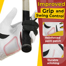 HANDLANDY Youth Golf Glove, Left Hand Kids Golf Gloves for Junior Toddler Boys Girls 834WB