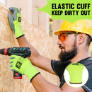 HLDD HANDLANDY PU Coated Safety Work Gloves, 6/12 Pairs Work Gloves 11170