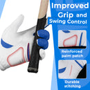 HANDLANDY Youth Golf Glove, Left Hand Kids Golf Gloves for Junior Toddler Boys Girls KL834