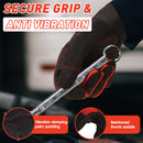 Handlandy Men Work Gloves Reflective Anti Vibration Breathable 5805