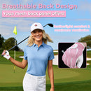 Womens Fingerless Golf Gloves Left Hand,Ladies Half Finger Golf Gloves Breathable Yoga Mesh for Fashion-Conscious Golfers L843