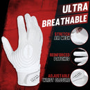 HANDLANDY Youth&Adult Football Gloves, Sticky Receiver Gloves,Super Grip Football Glove Best Gift  S805