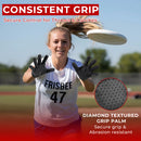 HANDLANDY Ultimate Frisbee Gloves – Flying Disc Golf Gloves for Adults and Youth with Consistent Grip, Lightweight Breathable Fit, Perfect for Throws, Catches, and Disc Sports S816