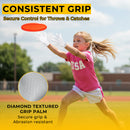 HANDLANDY Ultimate Frisbee Gloves – Flying Disc Golf Gloves for Adults and Youth with Consistent Grip, Lightweight Breathable Fit, Perfect for Throws, Catches, and Disc Sports S816