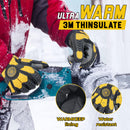 HLDD HANDLANDY Gloves For Protection Against Accidents, Insulated Winter Work Gloves for Men, 3m Thinsulate Thermal Impact Gloves with Touchscreen for Cold Weather 6102/6103/6105
