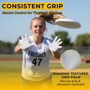 HANDLANDY Ultimate Frisbee Gloves – Flying Disc Golf Gloves for Adults and Youth with Consistent Grip, Lightweight Breathable Fit, Perfect for Throws, Catches, and Disc Sports S816