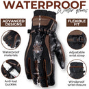 HANDLANDY Winter Work Gloves for Men Women, 3M Thinsulate Insulated, Waterproof Thermal Touchscreen Warm Grip Gloves for Cold Weather, Skiing, Snowboarding, Hiking 8040