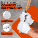 HANDLANDY Baseball Batting Gloves for Adult Youth, Grip Breathable Softball Batting Gloves Fit Men Kids Boys Girls 836