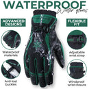 HANDLANDY Winter Work Gloves for Men Women, 3M Thinsulate Insulated, Waterproof Thermal Touchscreen Warm Grip Gloves for Cold Weather, Skiing, Snowboarding, Hiking 8040