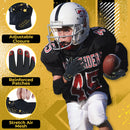 Football Gloves for Kids, Youth & Adults – Super Sticky Receiver Gloves with Strong Grip & Durability – Great Gift for Boys, Girls & Men  S827 S828