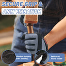 Handlandy Men Work Gloves Reflective Anti Vibration Breathable 5805