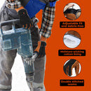 HANDLANDY Leather Work Gloves for Men and Women, Utility Tough Cowhide Glove for Gardening 12121