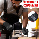 HLDD HANDLANDY PU Coated Safety Work Gloves, 6/12 Pairs Work Gloves 11170