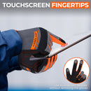 Handlandy Men Women Mechanic Working Gloves Spandex Touch Screen 6035
