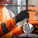 HANDLANDY Mens Work Gloves Touch screen Flexible Breathable 5972