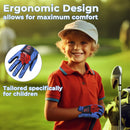 Kids Golf Gloves Junior Left Hand/Right Hand Children's Premium Youth Golf Gloves Boys Girls K853