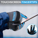 Handlandy Men Women Mechanic Working Gloves Touch Screen 6035 (11/13/15/17 Pairs)