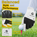 HANDLANDY Youth Golf Glove, Left Hand Kids Golf Gloves for Junior Toddler Boys Girls 834WB