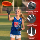 HANDLANDY Ultimate Frisbee Gloves – Flying Disc Golf Gloves for Adults and Youth with Consistent Grip, Lightweight Breathable Fit, Perfect for Throws, Catches, and Disc Sports S816