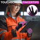 Handlandy Women Work Mechanic Gloves Flexible Breathable Yard 6035VIP