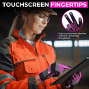 Handlandy Women Work Mechanic Gloves Stretchable Comfortable 6035P