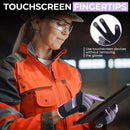 Handlandy Women Utility Work Gloves Touch Screen Neoprene Yard 6035VI