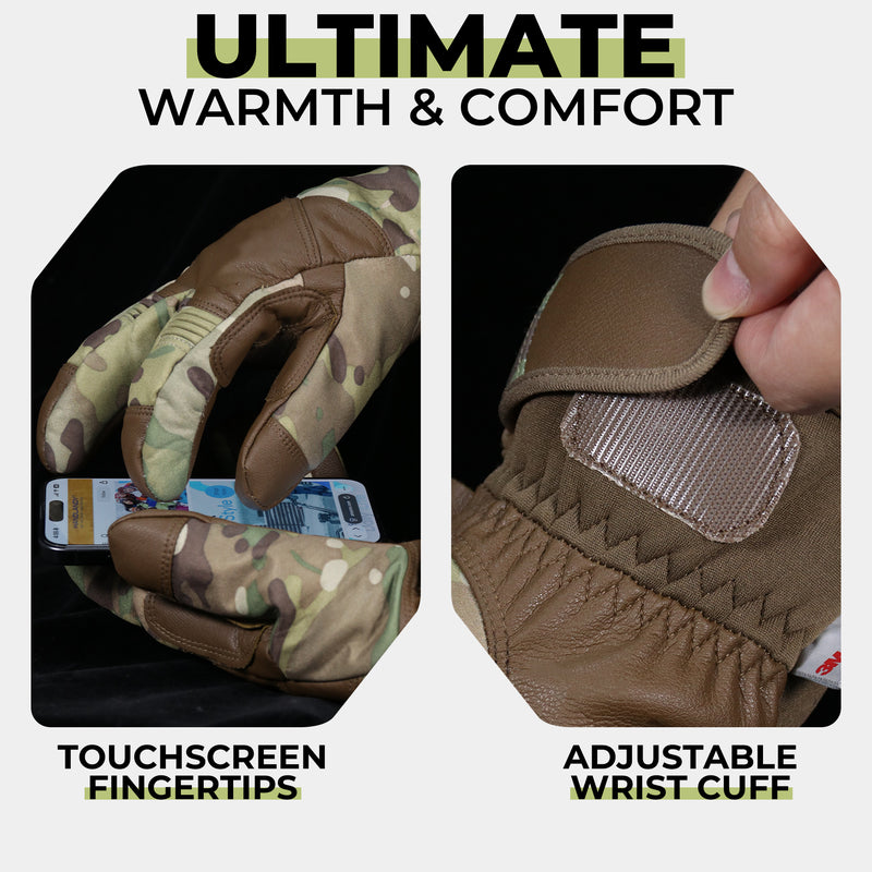 HANDLANDY Thermal Freezer Gloves Waterproof Insulated 8030 8034