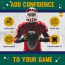 HANDLANDY Football Gloves, Sticky Receiver Gloves,Super Grip Football Glove Best Gift for Men,Women,Boys,Girls S805BG