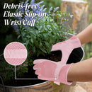 Handlandy Women Gardening Work Gloves Pigskin Comfort Dexterity 5123 5124