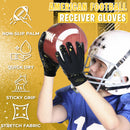 Football Gloves for Kids, Youth & Adults – Super Sticky Receiver Gloves with Strong Grip & Durability – Great Gift for Boys, Girls & Men  S827 S828