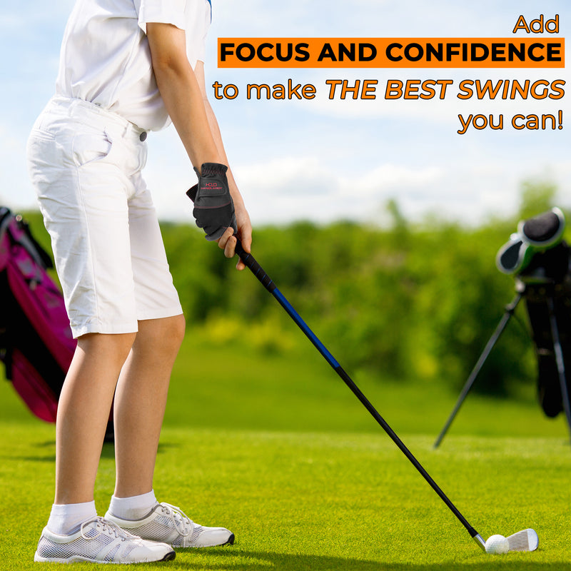 HANDLANDY Youth Golf Glove, Left Hand Kids Golf Gloves for Junior 1112